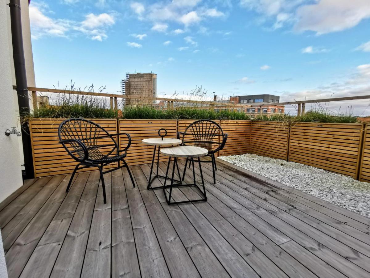 Ferienwohnung The Penthouse, Oasis Of Light And Inspiration Antwerpen Exterior foto